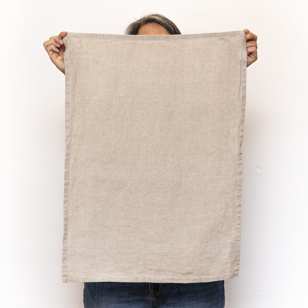 Blank Linen Tea Towel