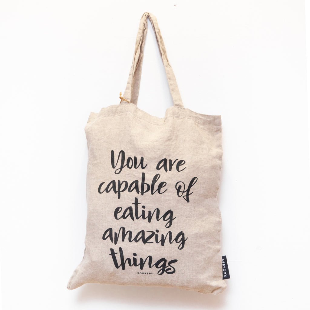 You are capable of eating amazing things TOTE