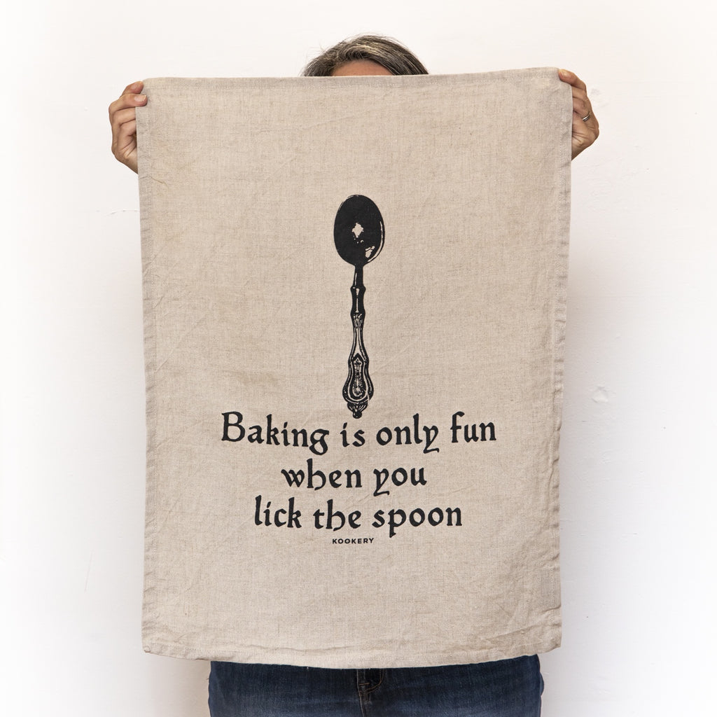Baking is only fun when you lick the spoon