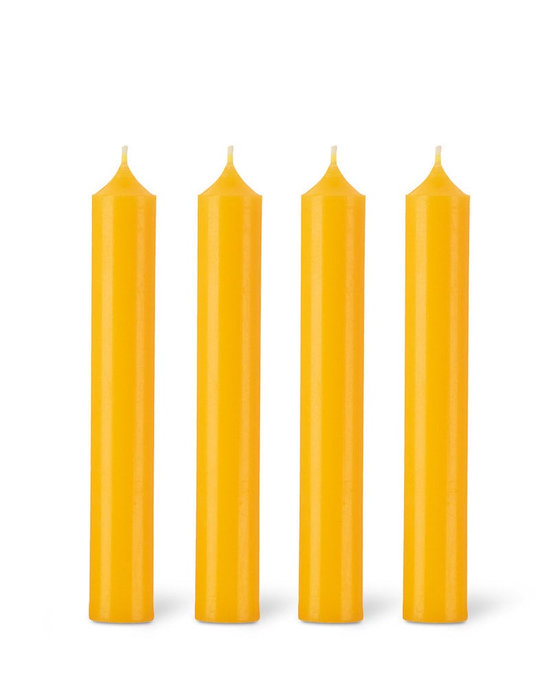 Set of four Dinner candles
