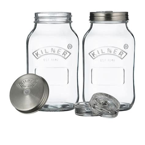 Kilner fermentation jar - Set of two