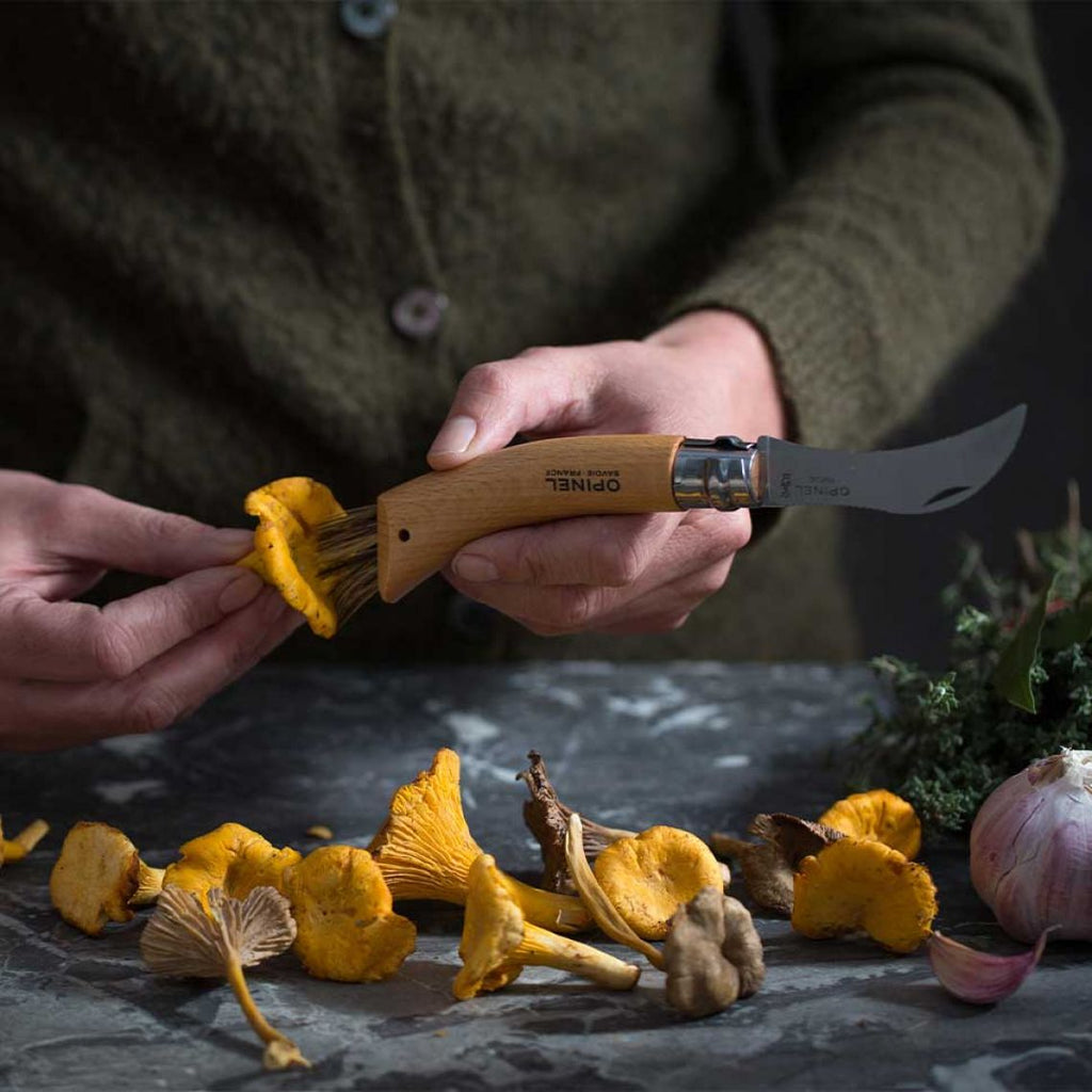 Opinel Mushroom Knife with sheath Gift box