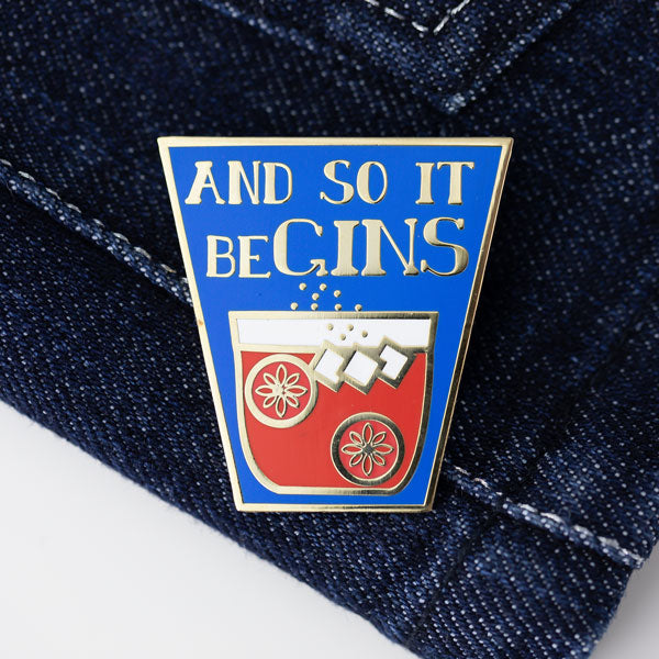 And so it be Gins - GIN - Enamel Pin