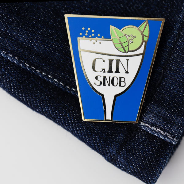 Gin Snob & Tonic Snob - Enamel Pin SET