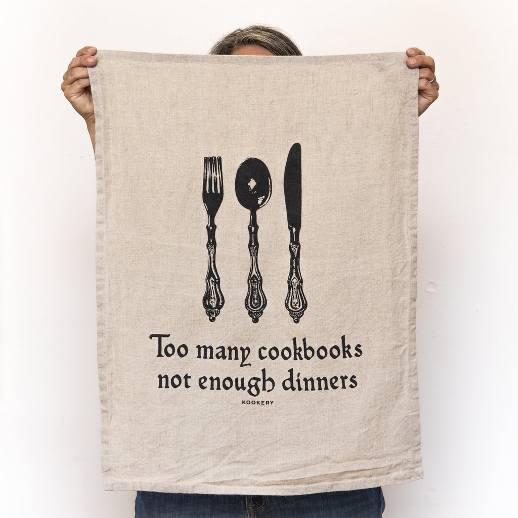 Too many cookbooks not enough dinners