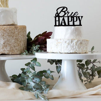 'Brie happy' cheese marker
